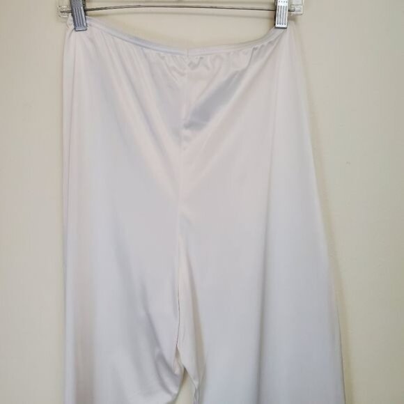 Vintage Vanity Fair lace hem silky pajama sleep pants - Picture 6 of 8